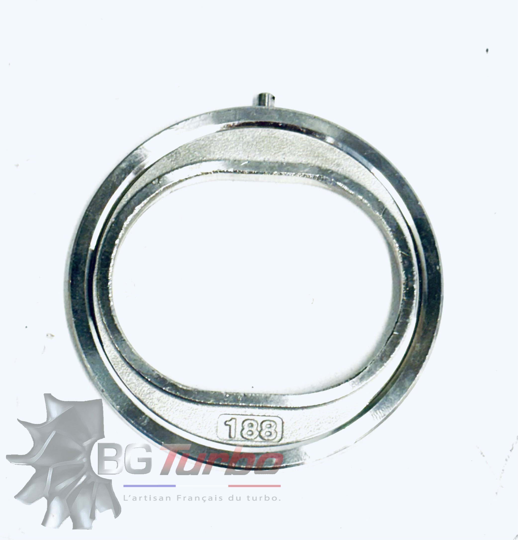 Turbo ANNEAU ENTRETOISE ENTRE TURBO ET COLLECTEUR D'ECHAPPEMENT BMW 5326-970-0000 - ERGOT CENTRÉ - PIECE OE
